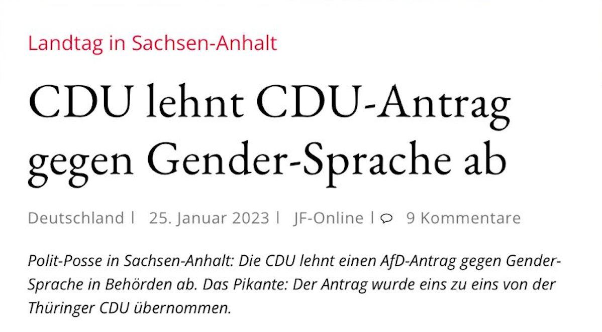 CDU lehnt ...