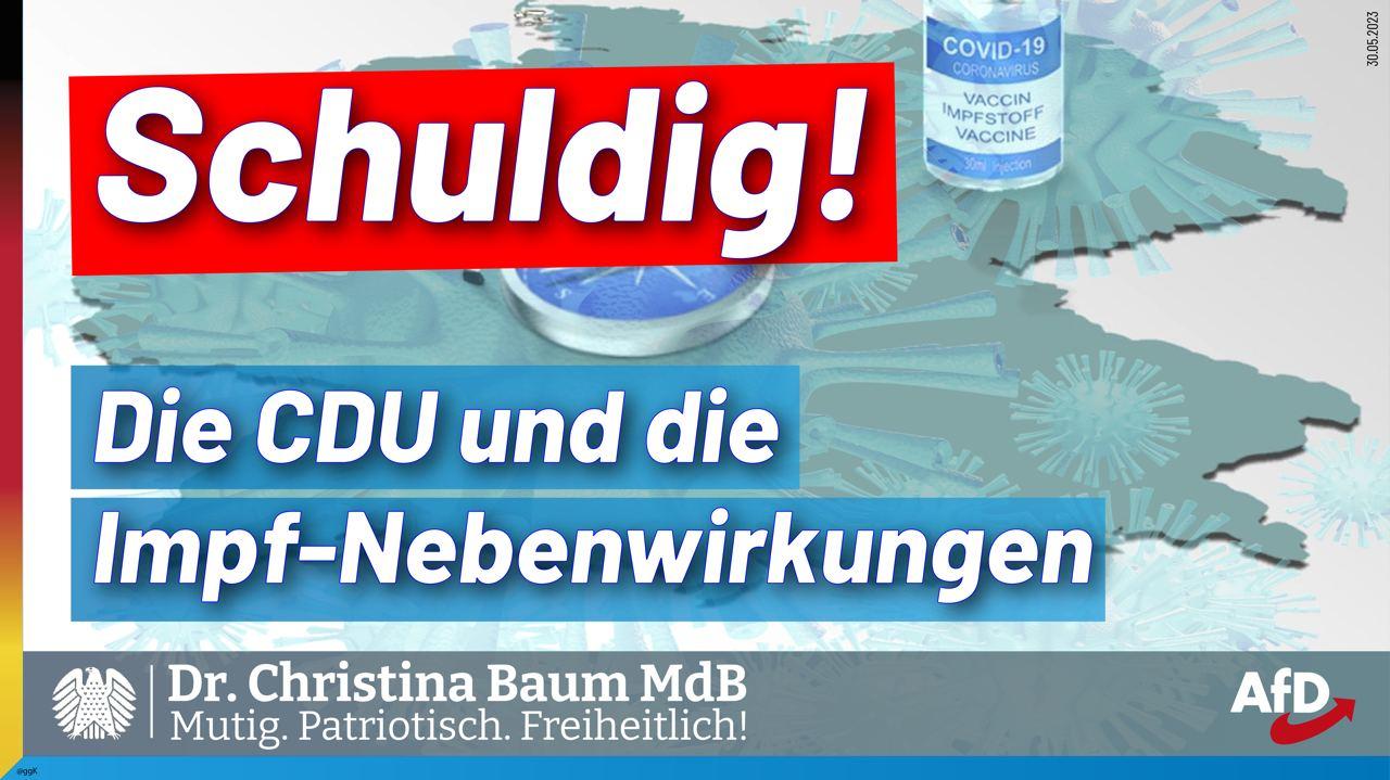 Schuldig! Die CDU ...